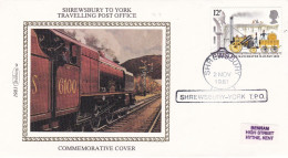 GB Engeland 1981  - Shrewsbury - York TPO 02-11-1981 - Treni