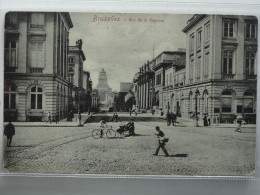 BRUXELLES  Rue De La Régense Attalege Du Chien  PLI  NO51 - Prachtstraßen, Boulevards