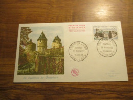 FDC - 1er Jour - France - 1960 - Le Chateau De Fougères - 1960-1969