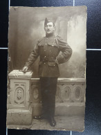 Carte Photo Militaire - Personnages