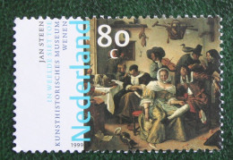 Jan Steen Art Painting NVPH 1830 (Mi 1724) 1999 Gestempeld Used Oblitéré NEDERLAND / NIEDERLANDE - Oblitérés