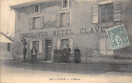 69-SAINT-JEAN-DE-TOUSLAS- BELLEVUE , L'HÔTEL CLAVEL - Autres & Non Classés