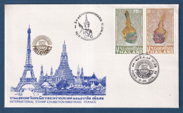 Thaïlande - FDC - Premier Jour - Aérogramme - PhilexFrance 82 - 1982 - Thaïlande