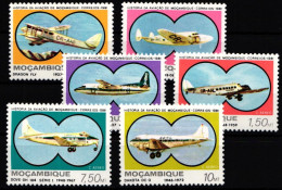 Mosambik 810-815 Postfrisch Flugzeuge #GY279 - Mozambique