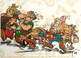 21 - Astérix Aux Jeux Olympiques Collector Cora/Match 2024 Sticker Vignette - Altri & Non Classificati