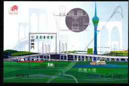 Macau Block 131 Postfrisch Architektur #GY534 - Andere & Zonder Classificatie