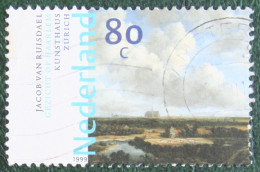 JACOB VAN RUISDAEL Art Painting NVPH 1833 (Mi 1727) 1999 Gestempeld / USED NEDERLAND / NIEDERLANDE - Used Stamps