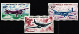 Gabun 273-275 Postfrisch Flugzeuge #GY613 - Gabun (1960-...)