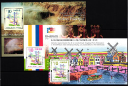 Hongkong Block 103-105 Postfrisch Architektur #GY664 - Sonstige & Ohne Zuordnung