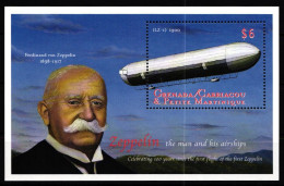 Grenada Grenadinen Block 469 Postfrisch Zeppelin #GY625 - St.-Vincent En De Grenadines