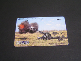 JAPAN Phonecards  Army .. - Armée