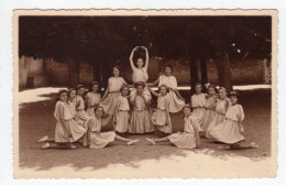 CPSM Photo Beaugency 45 Loiret Groupe De Jeunes Filles Fête Des écoles Laïques 9 Juillet 1939 éditeur J Liborom - Beaugency