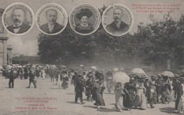 CPA NANTES - VII Congrès Des Amicales D'Instituteurs - 1911 - Sortie De La Gare - Nantes