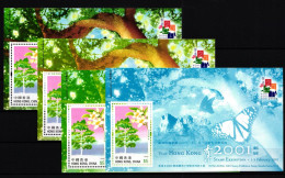 Hongkong 995 Postfrisch Sonderausgabe Phasendrucke HONGKONG 2001 #GY678 - Sonstige & Ohne Zuordnung