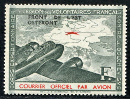 REF093 > FRANCE LVF < Yv N° 4 * Neuf Dos Visible - MH * - Aviation Avion Bombardier - Guerre (timbres De)