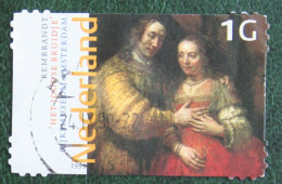 Rembrandt Van Rijn Painter Art NVPH 1836 (Mi 1730) 1999 Gestempeld / USED NEDERLAND / NIEDERLANDE - Gebruikt