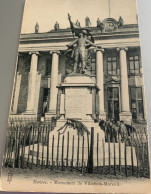 44 Nantes Monument De Villebois-mareuil Militaire Place De La Bourse Plus Jeune Colonel De L Epoque -ed Rover - Nantes