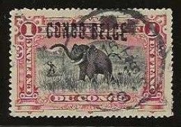 Congo   .   OBP    .   36-L     .    O      . Gestempeld  .   /   .   Oblitéré - Used Stamps