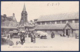 CPA 1 Euro Thème Marché Market Prix De Départ 1 Euro Non Circulé Honfleur - Street Merchants