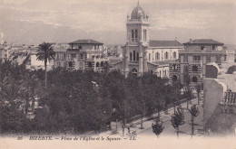 Tunisie, Bizerte, Place De L’Église Et Le Square - Tunisia