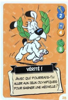 C28 - Carte Astérix Aux Jeux Olympiques Collector Cora 2024 - Autres & Non Classés