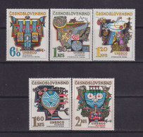 CZECHOSLOVAKIA  - 1974 Hydrological Decade Set Never Hinged Mint - Unused Stamps