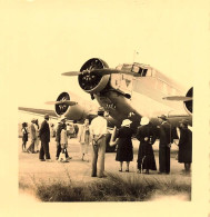 Aviation * Avion Ype Modèle Marque ? * Aéroport Aérodrome * Photo Ancienne 6.5x6.8cm - Andere & Zonder Classificatie