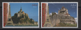 Nations Unies - N°554+555 - Mont St Michel + Provins ** Neufs Sans Charniere - Ungebraucht