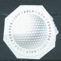 VEREINIGTE STAATEN ETATS UNIS USA 2017 BALLS: GOLF BALL F USED ON PAPER MI 5399 YT 5022 SC 5206 - Gebraucht