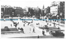 R073729 Old Postcard. Town Square - World