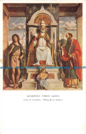 R072752 Postcard. Altarpiece. Three Saints - World