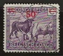 Congo   .   OBP    .   160    .    O      . Gestempeld  .   /   .   Oblitéré - Usati