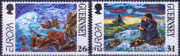 Guernsey 1997, Mi. 734-35 ** - Guernesey