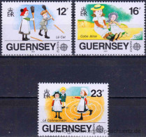 Guernsey 1989, Mi. 449-51 ** - Guernesey