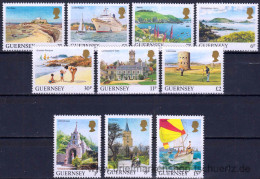 Guernsey 1985, Mi. 325-34 A ** - Guernesey