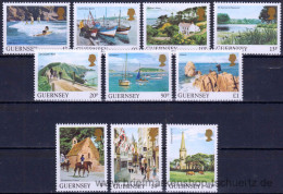 Guernsey 1984, Mi. 288-97 A ** - Guernesey