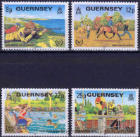 Guernsey 1981, Mi. 237-40 ** - Guernesey