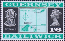 Guernsey 1969, Mi. 18 II ** - Guernesey