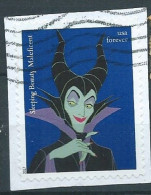 VERINIGTE STAATEN ETAS UNIS USA 2017 DISNEY VILLAINS: MALEFICENT  F USED ON PAPER MI 5422 YT 5045 SC 5218 - Used Stamps