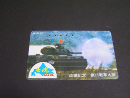 JAPAN Phonecards  Army .. - Armée