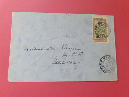 Madagascar - Affranchissement Surchargé Sur Enveloppe De Majunga Pour Marovay En 1933  - Réf 3525 - Storia Postale