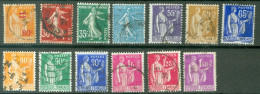 France Yv  359/371 Ob TB  - Used Stamps