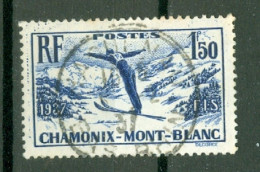 France Yv  334 Ob TB  - Usados