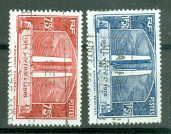 France Yv  316/317 Ob TB  - Usados