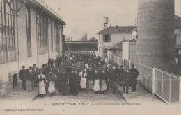 CPA TALENCE - Biscuits Olibet - Sortie De Personnel De L'emboitage - Carte Publiée Vers 1910 - Autres & Non Classés