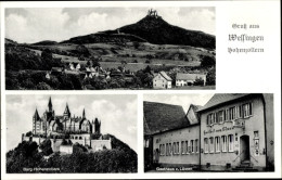 CPA Wessingen Bisingen Im Zollernalbkreis, Panorama, Burg Hohenzollern, Gasthaus Zum Löwen - Sonstige & Ohne Zuordnung