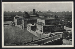 AK München, Deutsches Museum Mit Den Neuen Studiengebäuden  - München