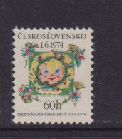 CZECHOSLOVAKIA  - 1974 Childrens Day 60h Never Hinged Mint - Ungebraucht