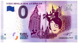 Billet Touristique - 0 Euro - Espagne - Sevilla 2018 - La Giralda - (2018-1) - Essais Privés / Non-officiels