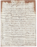 Lettre 1806 Limoges Delmas Frères Haute-Vienne Pour Bordeaux Gironde Meyer Antimoine - 1801-1848: Precursores XIX